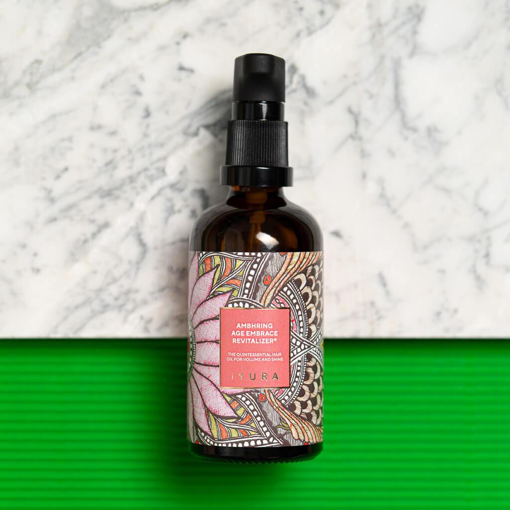 Ambhring Hair Oil - Best Hair Oil for Healthy Hair - Nourishing Natural Hair Care - For Thinning Hair - Moisturizer for Hair Natural Hair Oil iYURA