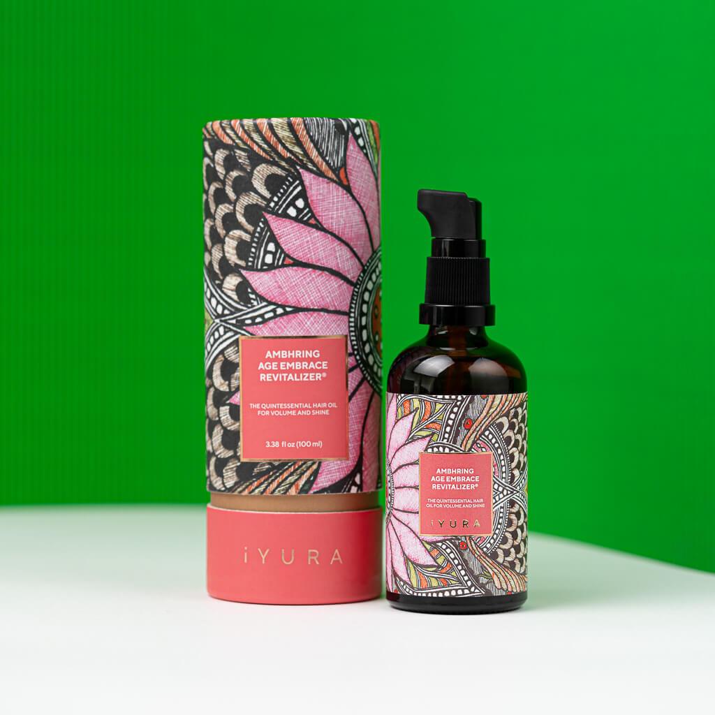 Ambhring Hair Oil - Best Hair Oil for Healthy Hair - Nourishing Natural Hair Care - For Thinning Hair - Moisturizer for Hair Natural Hair Oil iYURA