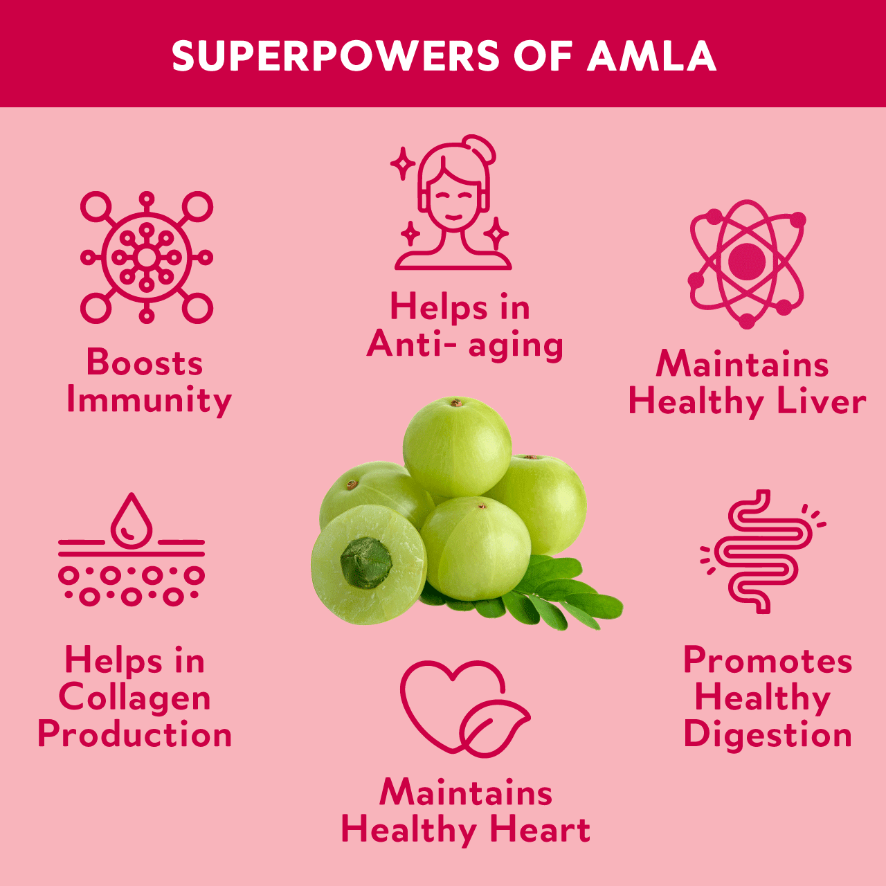 Amla Gummies I Vegan Gummies with 100% plant-based actives for anti-aging, healthy skin, digestion and immunity Supplements Ayuttva