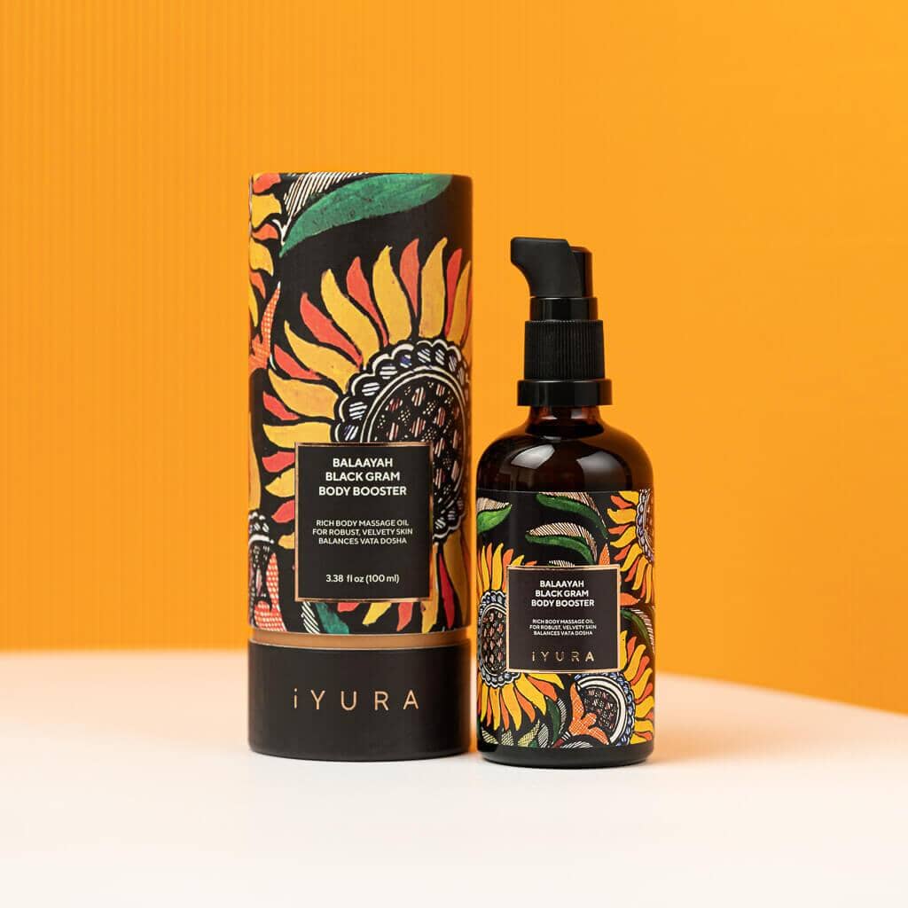 Balaayah Black Gram Body Booster Body Oil iYURA