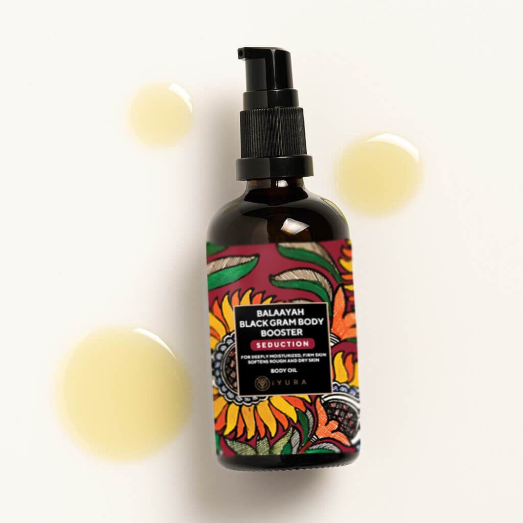 Balaayah Black Gram Body Booster - Seduction Blend Body Oil iYURA