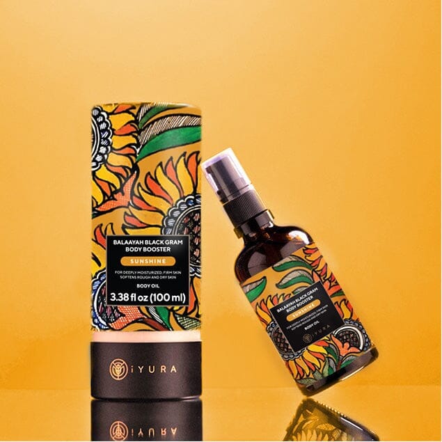 Balaayah Black Gram Body Booster : Sunshine Blend Body Oil iYURA