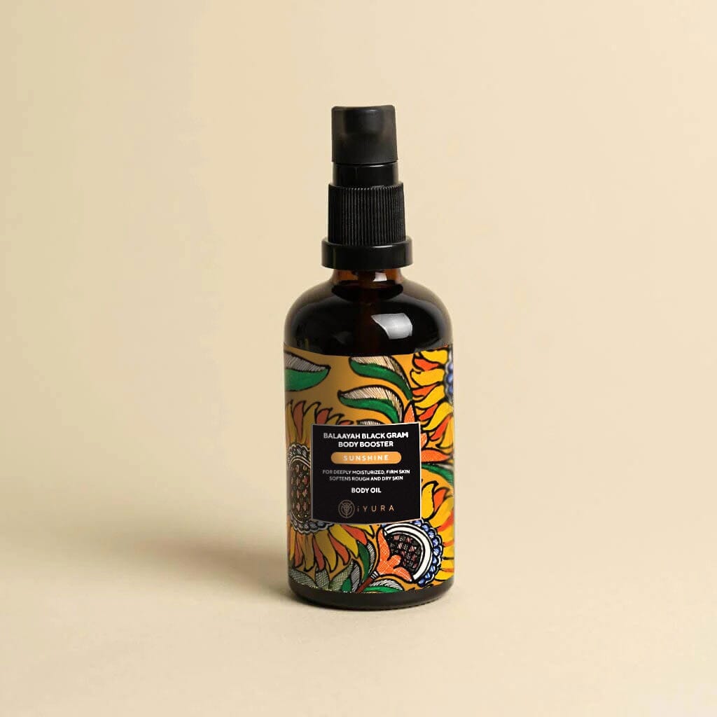Balaayah Black Gram Body Booster : Sunshine Blend Body Oil iYURA