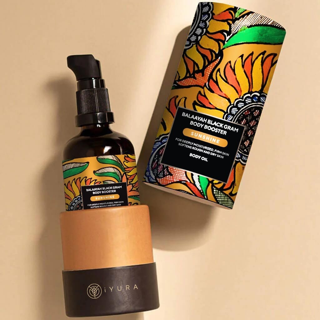 Balaayah Black Gram Body Booster : Sunshine Blend Body Oil iYURA