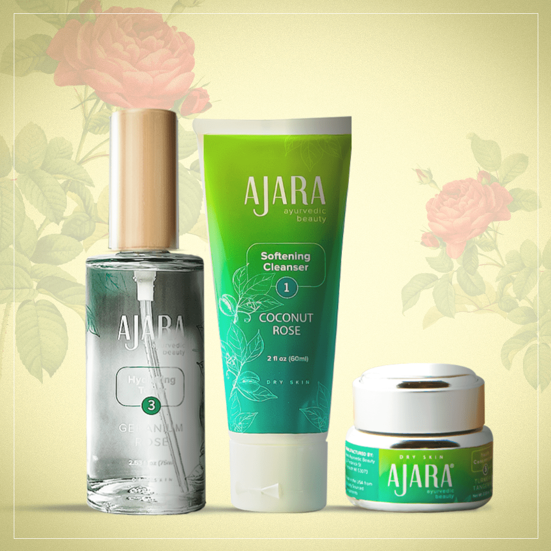 Beyond Moisturization: CTM Routine for Dry, Mature Skin Beauty set Ajara