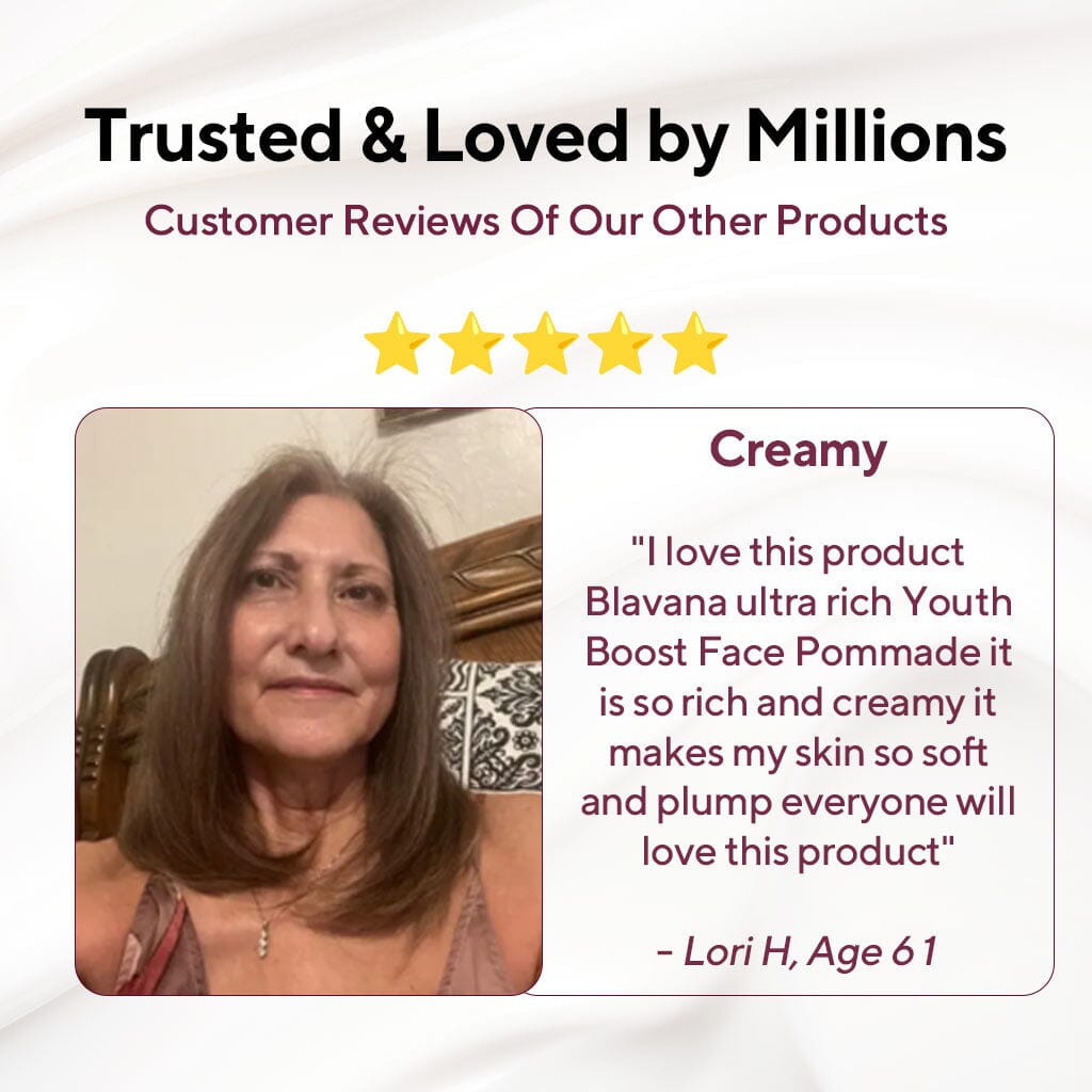 Blavana Face Cleanser – Cleans, Moisturizes, Brightens, Dry, Dull, Aging Skin - Revolutionary Formula with Black Gram - Best Face Cleanser for Mature Skin - With Clinically Tested Ingredients Facial Cleanser A Modernica Naturalis