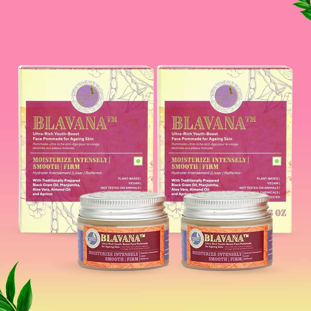 Blavana Ultra-Rich Youth-Boost Face Pommade for Aging Skin - Pack of 2 Lotion & Moisturizer A Modernica Naturalis
