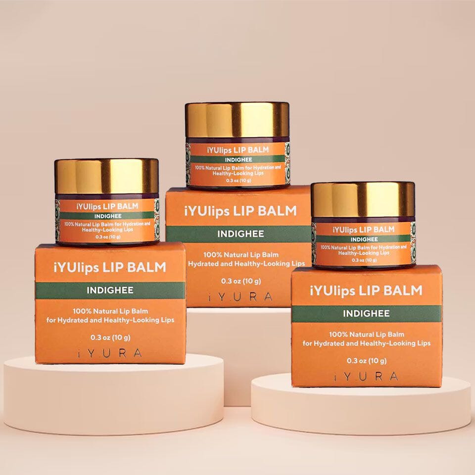 iYUlips: Indi-Ghee Lip Balm - Pack of 3 Lip Balm iYURA