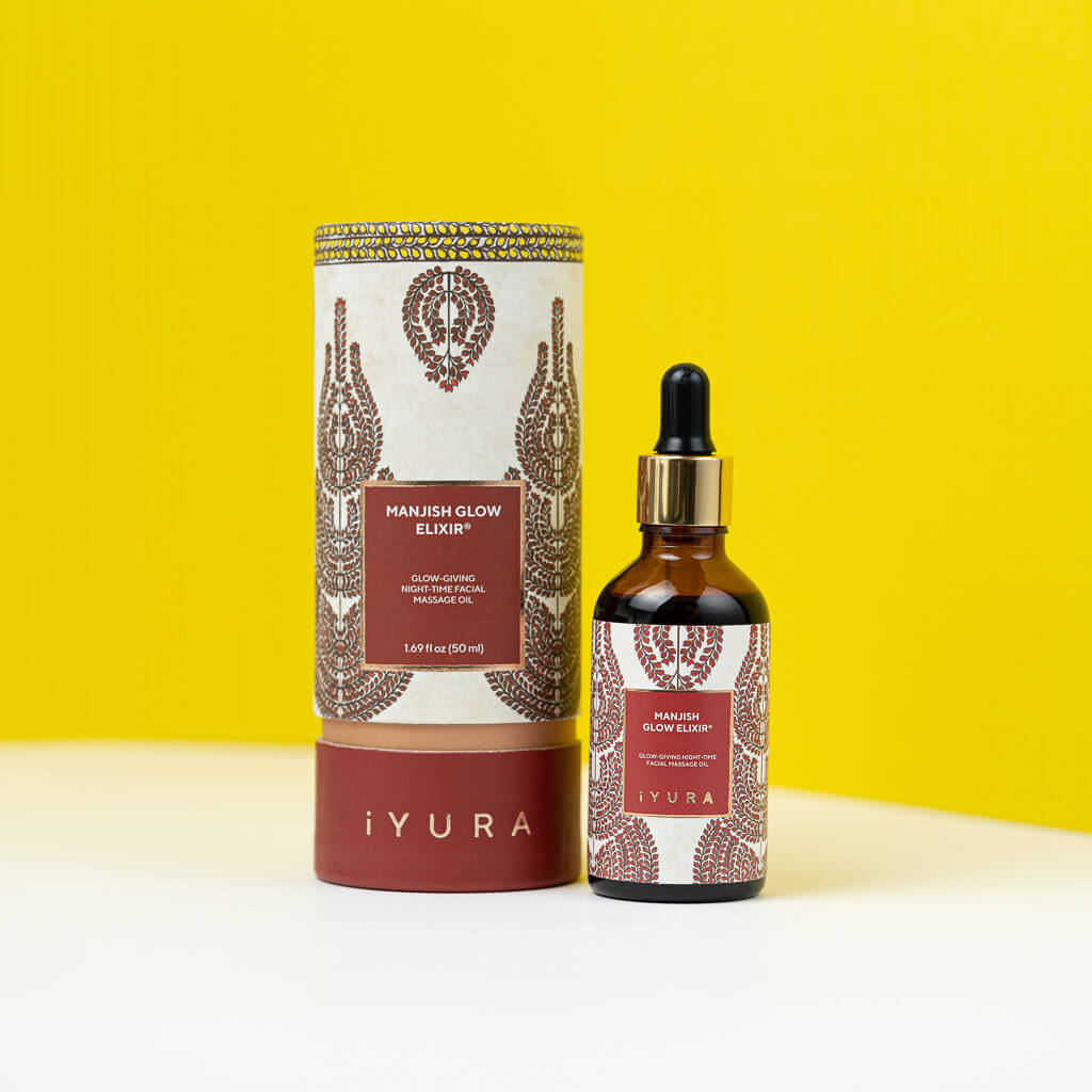 Manjish Glow Elixir - Ayurvedic Night-Time Face Oil Night-time face oil iYURA
