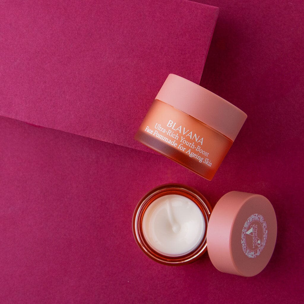 Mini Blavana Ultra-Rich Youth-Boost Face Pommade - For Aging, Mature Skin Lotion & Moisturizer A Modernica Naturalis