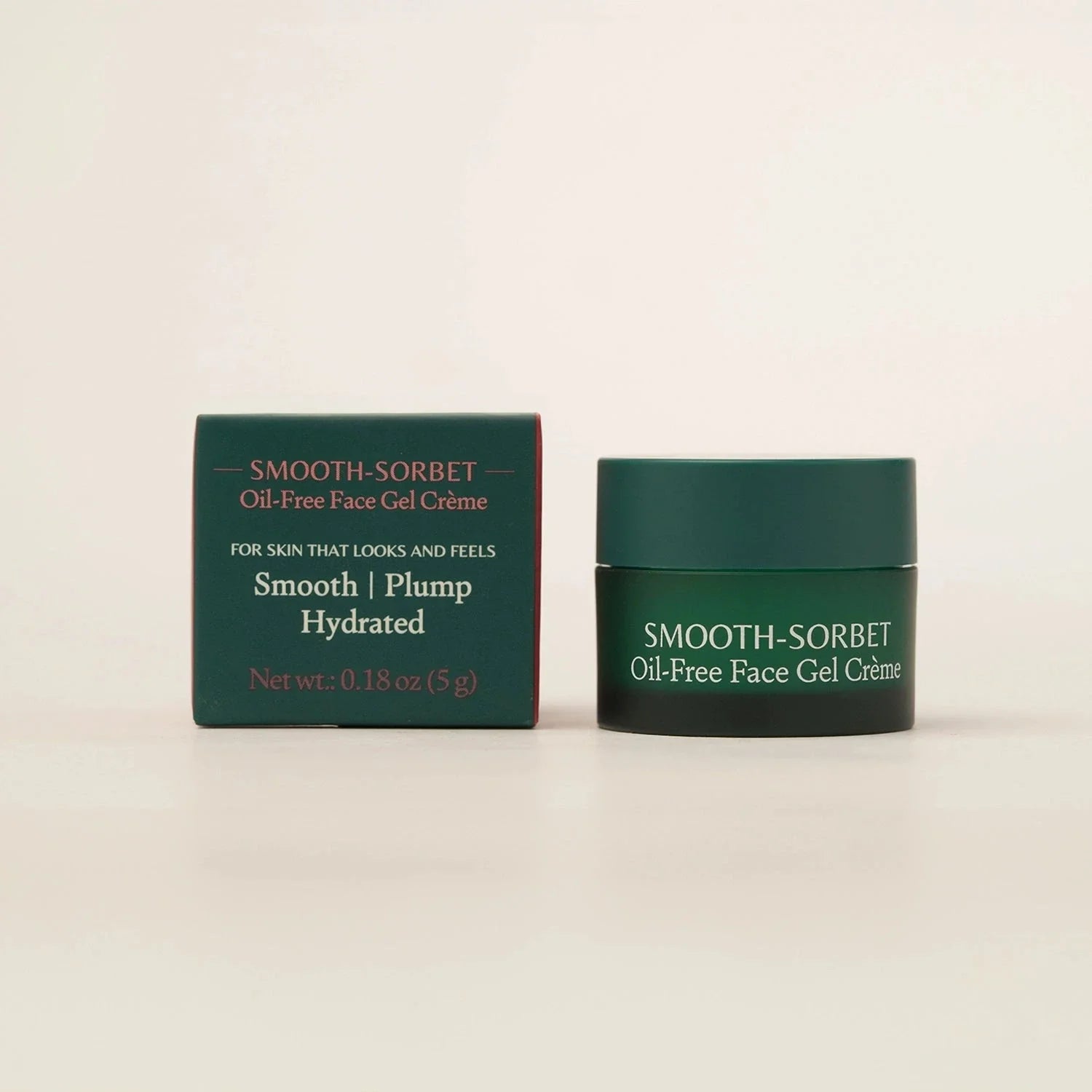 Mini Smooth-Sorbet - Oil-Free Face Gel Crème - For Apparent Wrinkle-Filling Effect, Clarity, Smoothness and Hydration Lotion & Moisturizer A Modernica Naturalis