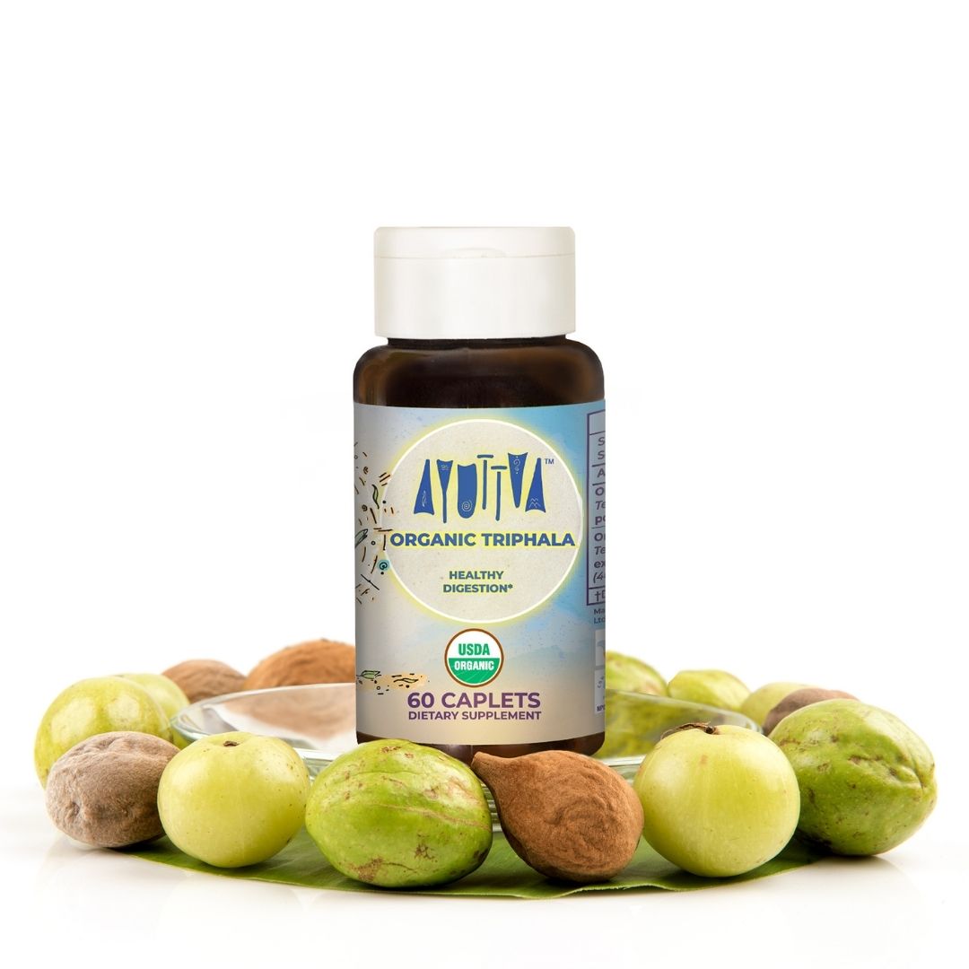 Organic Triphala - For Healthy Digestion Supplements Ayuttva