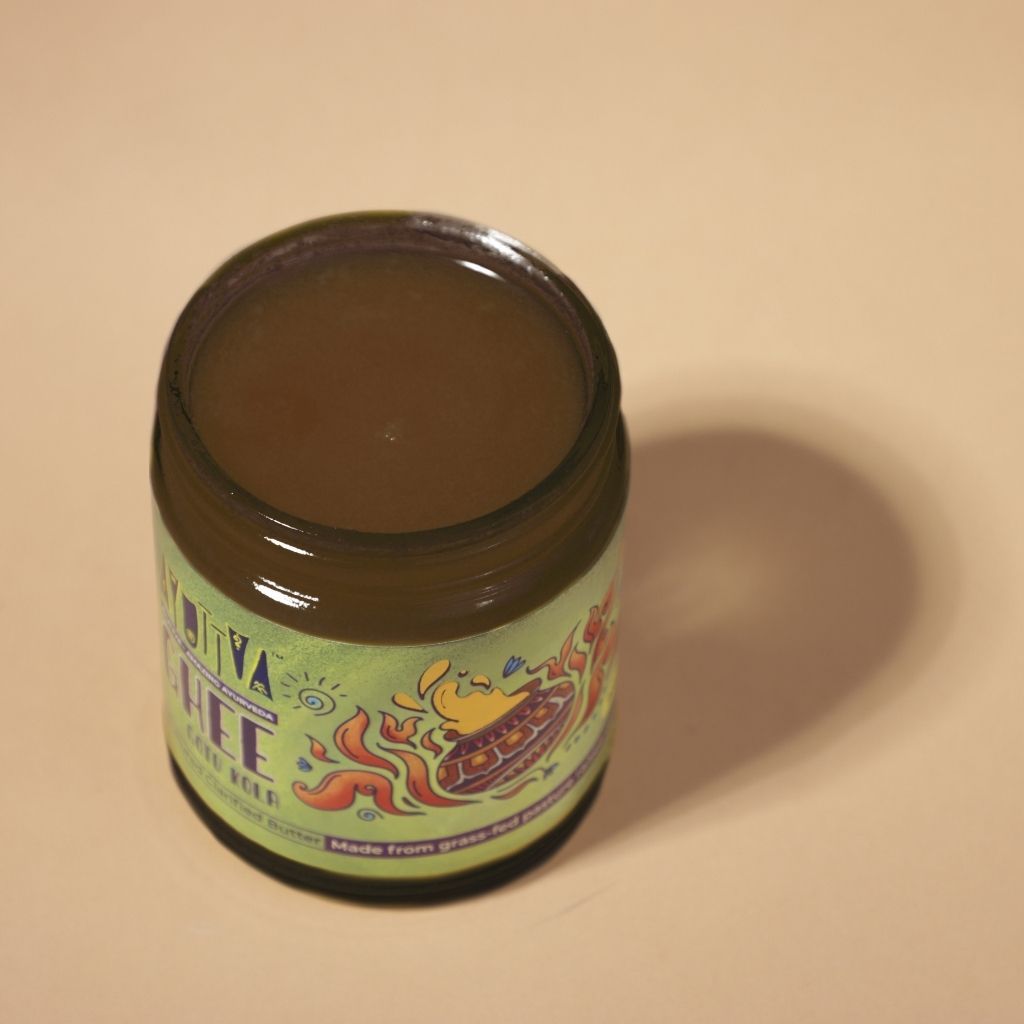 Pure Organic Ghee - Gotu Kola-Infused - A2 Grass-Fed Cow Ghee Ghee Ayuttva