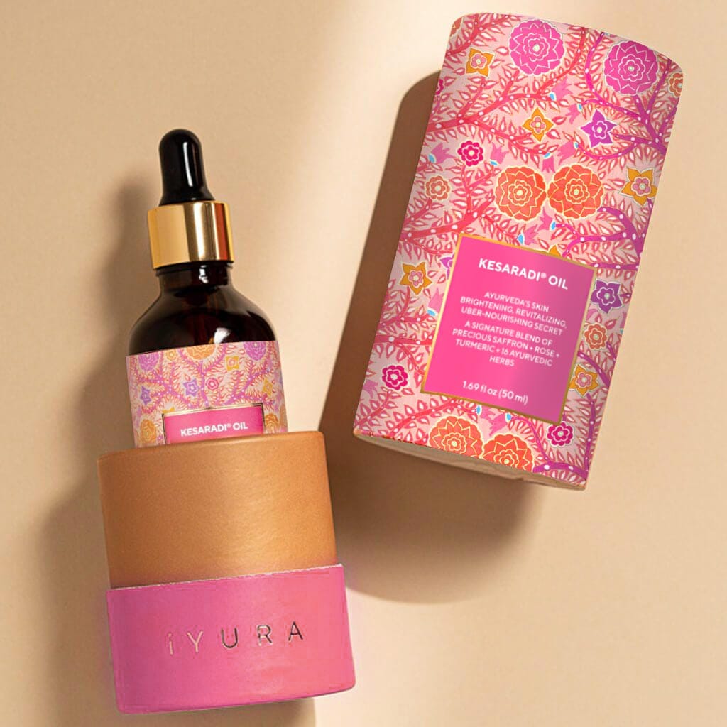 Round-the-Clock Beauty Lock - Kesaradi Oil and Yauvari Amplified Youth Spring Beauty set iYURA
