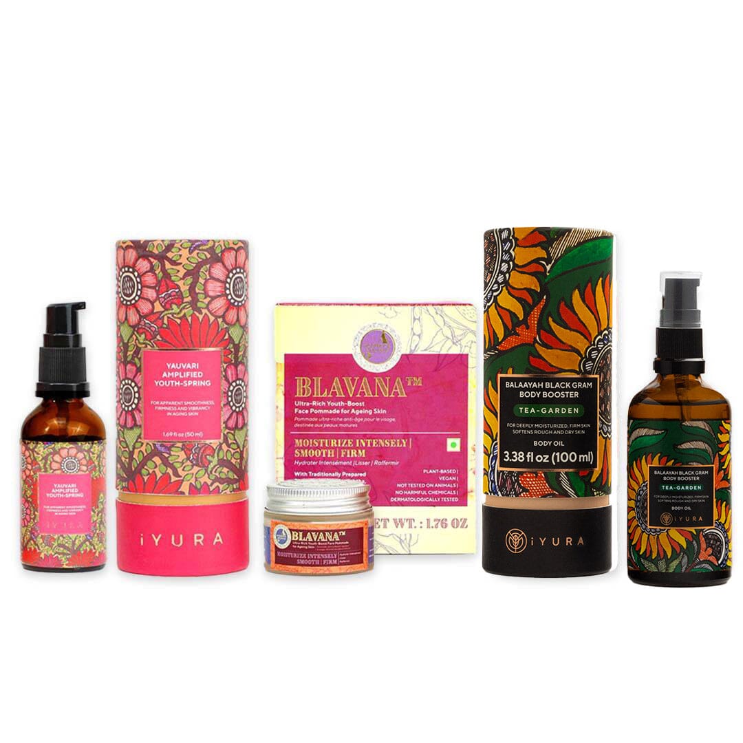 The Ayurveda Experience Black Gram Edit - Face and Body Trio with the Power of Black Gram in a NEW BLEND!! Skin Care The Ayurveda Experience