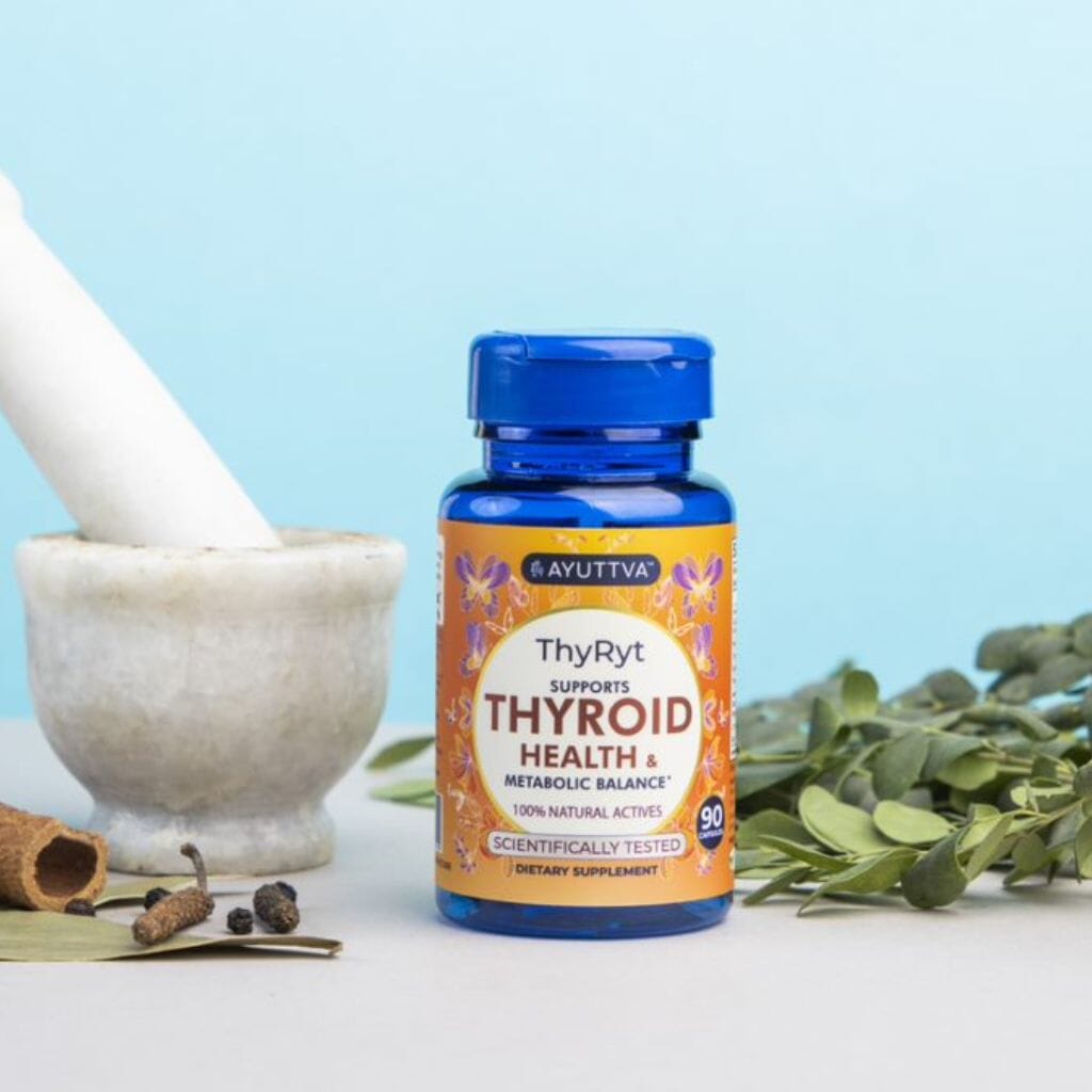ThyRyt - Scientifically Tested Supplement for Supporting Thyroid Health and Metabolic Balance Supplements Ayuttva