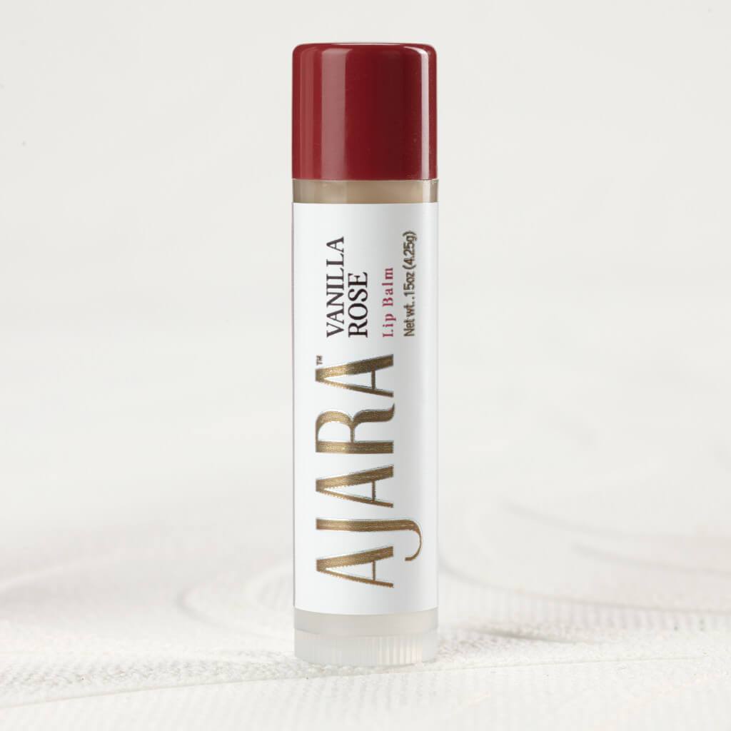 Ajara Vanilla Rose Lip Balm Lip Balm Ajara Ayurvedic Beauty