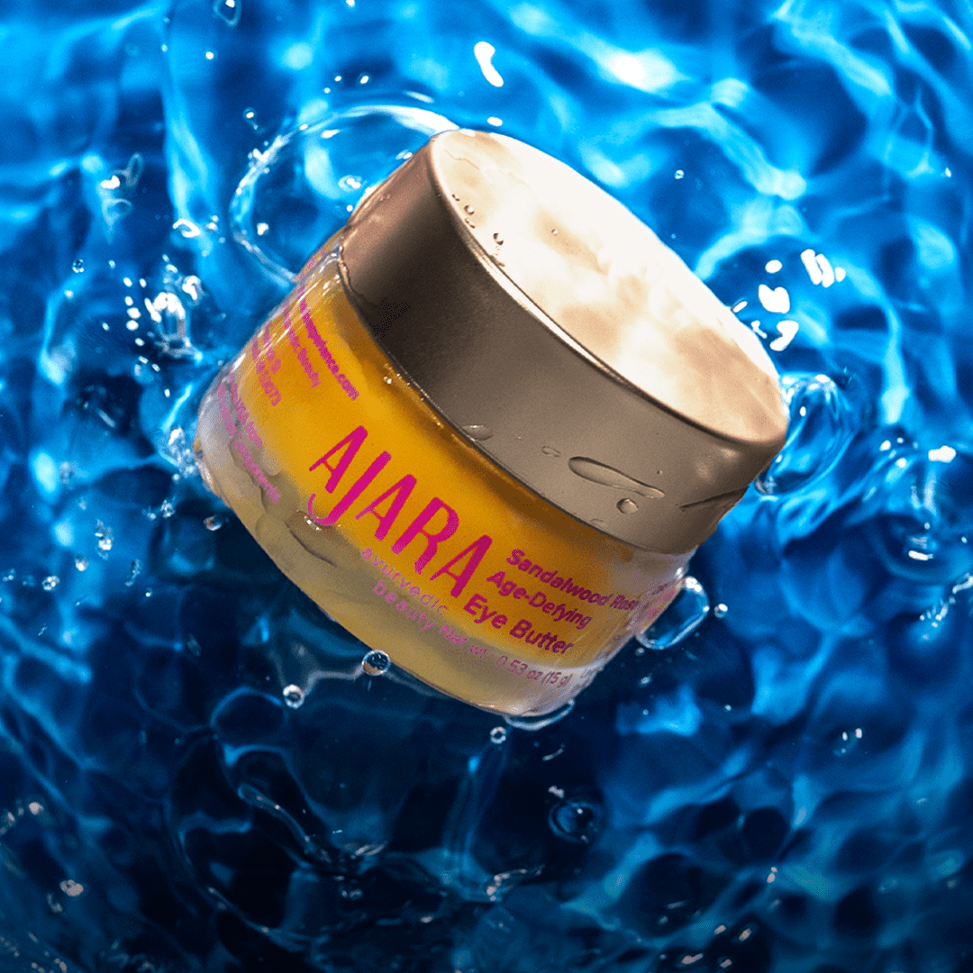 Ajara Sandalwood Rose Age Defying Night-Time Eye Butter - Along With Ghee, Sandalwood and Other Natural Ingredients Eye Care Ajara 