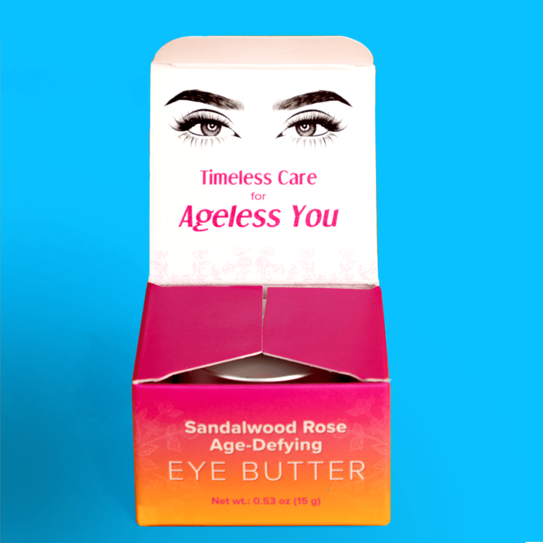 Ajara Sandalwood Rose Age Defying Night-Time Eye Butter - Along With Ghee, Sandalwood and Other Natural Ingredients Eye Care Ajara 