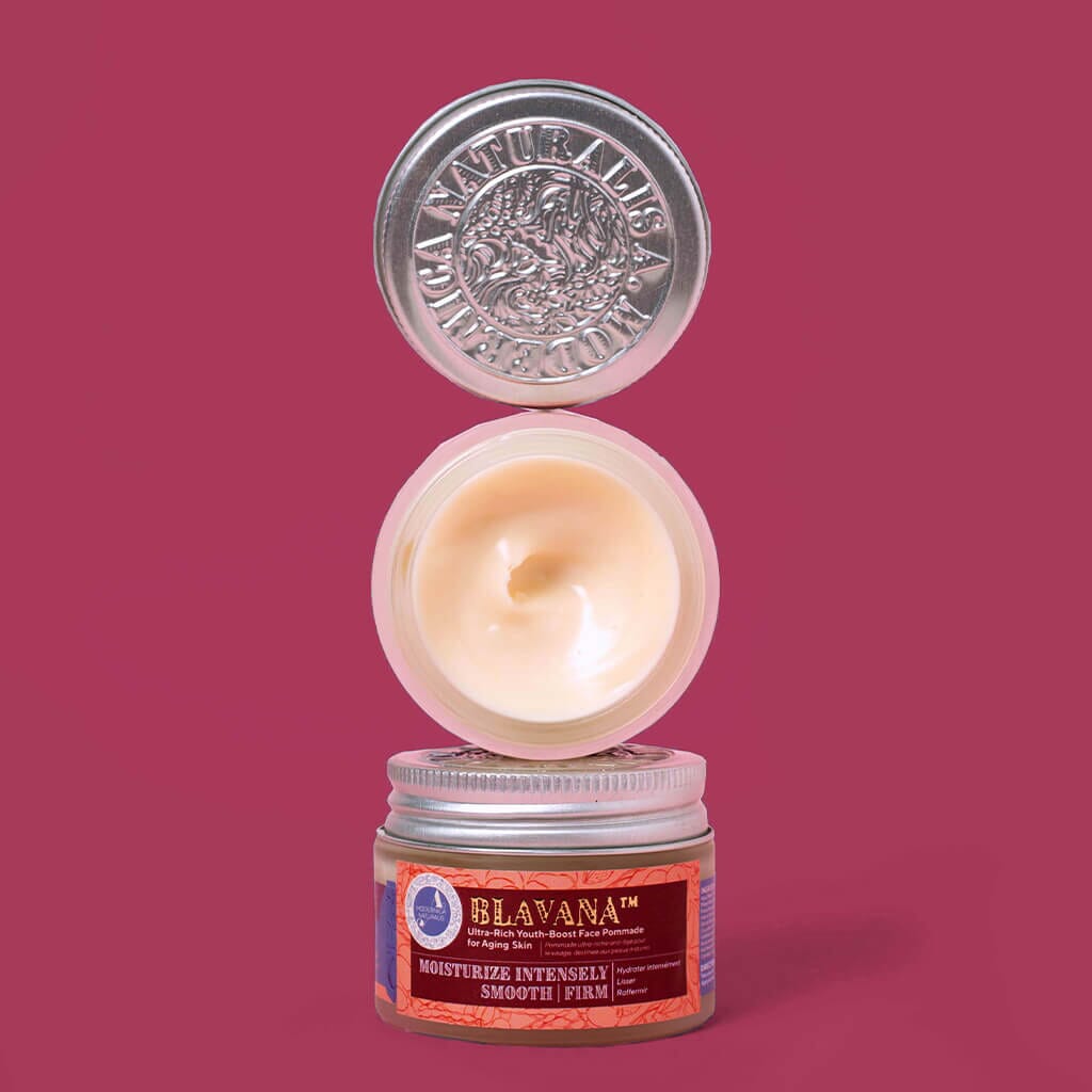 Blavana Ultra-Rich Youth-Boost Face Pommade | For Aging Skin | Lotion &amp; Moisturizer A Modernica Naturalis 