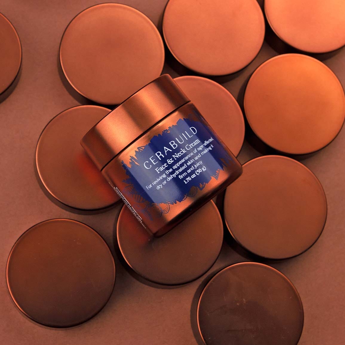 Cerabuild Face and Neck Cream - Restore and Protect Your Skin's Lost Moisture with Phyto-Ceramides - Pack of 2 Lotion &amp; Moisturizer A Modernica Naturalis 