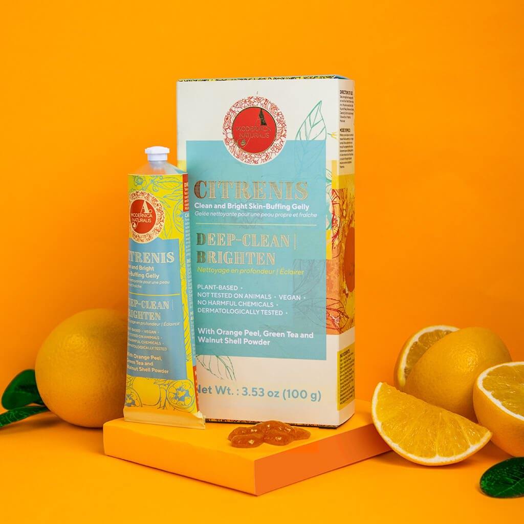 🎁 🎁FREE GIFT: Citrenis Clean &amp; Bright Skin Buffing Gelly - Deeply Cleanses Impurities, Dirt and Gunk (100% off)