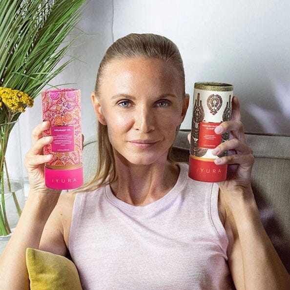 Day &amp; Night Face Oil Duo - Best Moisturizers for Healthy Skin Beauty set iYURA 