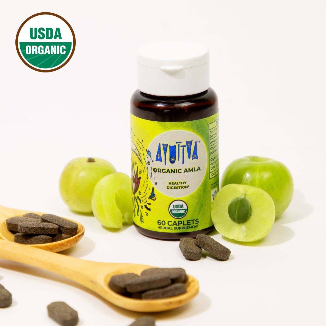 Organic Amla - For Healthy Digestion Supplements Ayuttva 