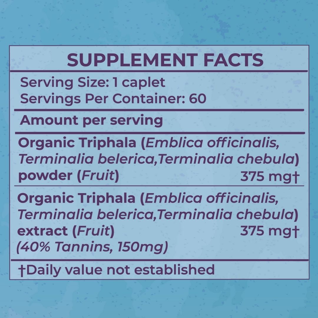 Organic Triphala - For Healthy Digestion Supplements Ayuttva 