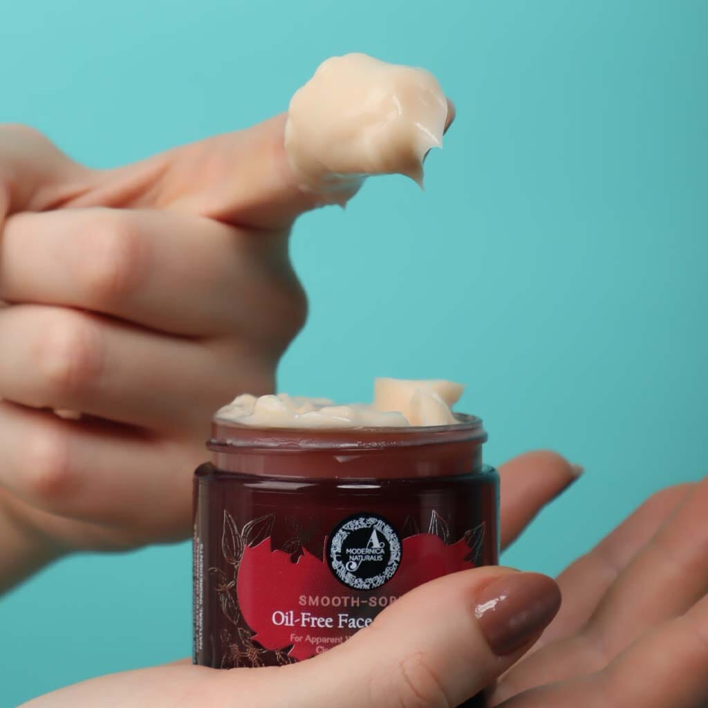 Smooth-Sorbet | Oil-Free Face Gel Crème | For Apparent Wrinkle-Filling Effect, Clarity, Smoothness &amp; Hydration Lotion &amp; Moisturizer A Modernica Naturalis 