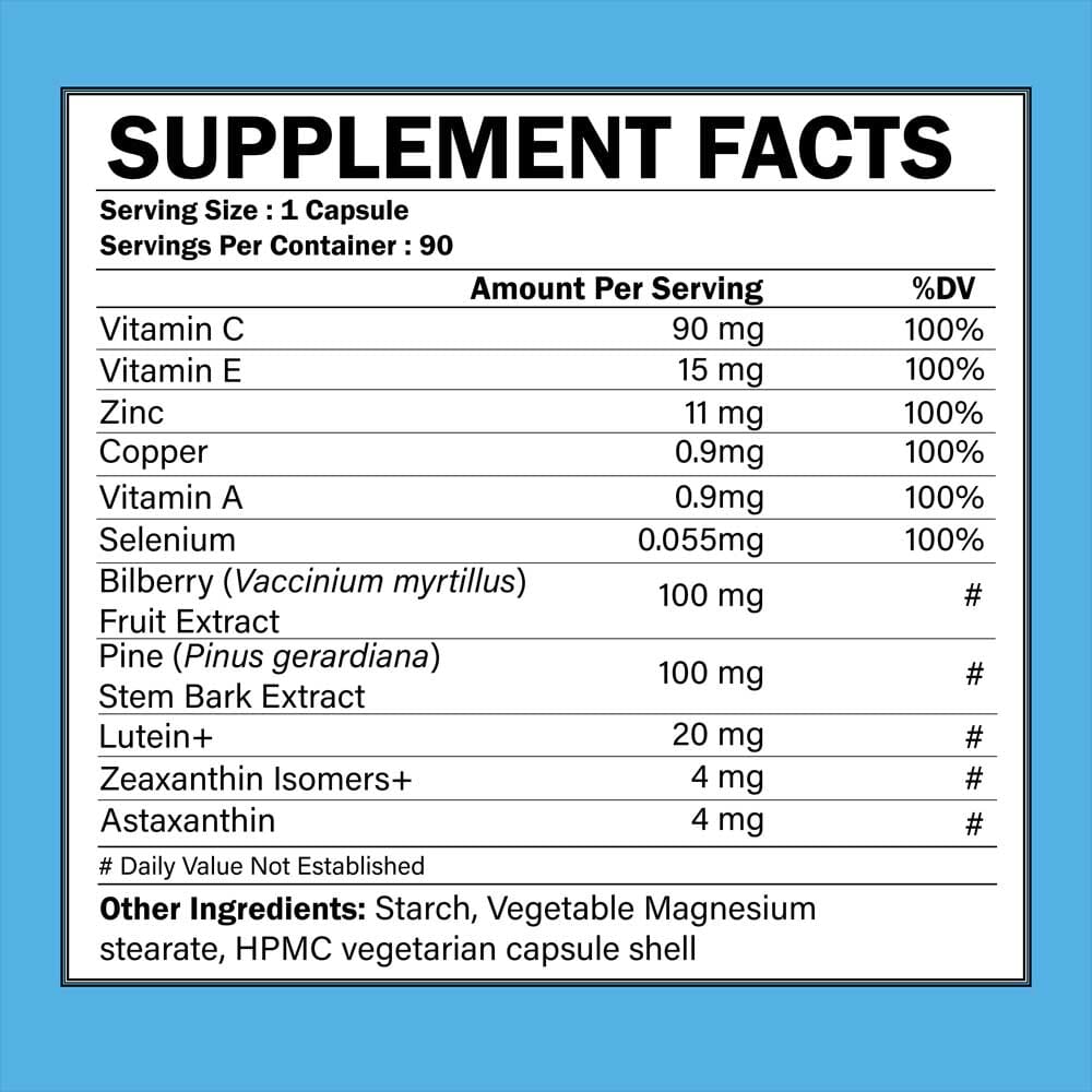 ViewRyt – Botanical Supplement with Clinically Proven Lutemax2020 for Healthy Eyes - Pack of 2 Supplements Ayuttva 